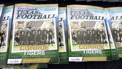 Suddenlink Commemorative Edition of Dave Campbell's Texas Football Magazine: Conroe High School