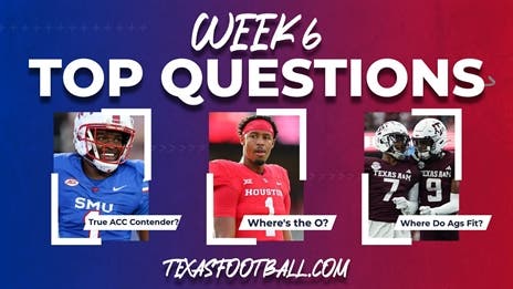 Top Questions heading into Week 6 of the college football season