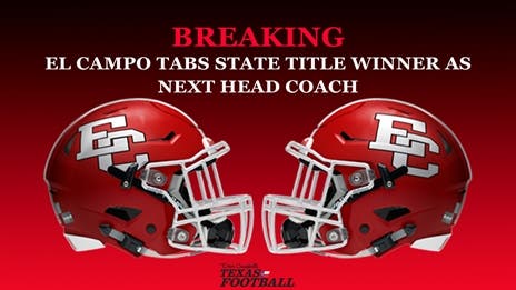El Campo tabs state title winner as next head coach