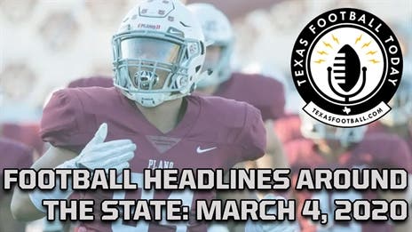 Football headlines from across the state: Plano drama, NFL Mock Draft, Youngest TXHSFB coach ever?