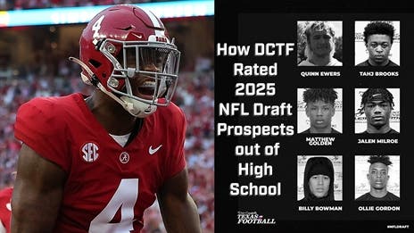 How DCTF Rated 2025 NFL Draft Prospects out of High School