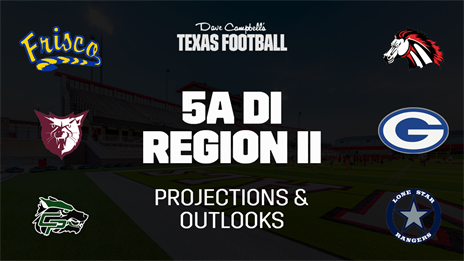 Stepp's 5A DI Region II Picks: District Projections and Playoff Outlook