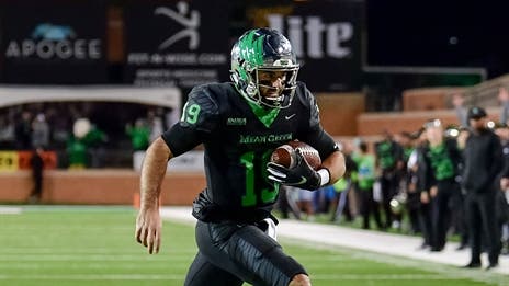 Longtime North Texas QB Quinn Shanbour gets his unforgettable Senior Day moment
