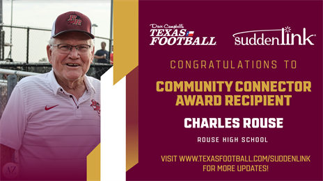 Dave Campbell's Community Connector Award Presentation Presented by Suddenlink: Leander Rouse