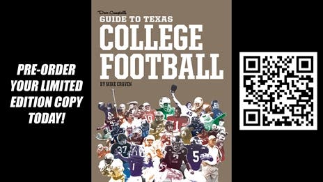 REVEALED: Dave Campbell's Guide to Texas College Football