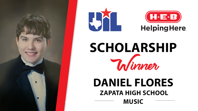 Daniel Flores Heb Scholarship Winner