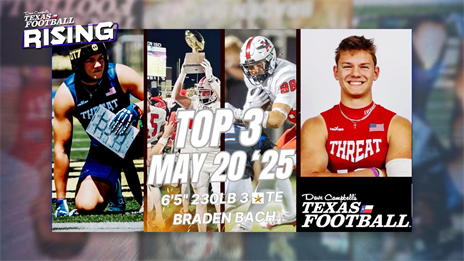BREAKING: Elite Argyle TE Braden Bach DROPS his Top 3 Schools!