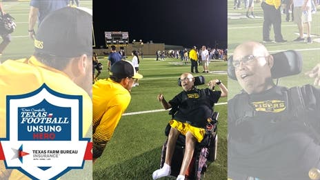 Unsung Hero: Snyder High School football super fan Jonathan Barrow