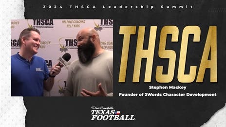2024 THSCA Leadership Summit: Stephen Mackey, Founder of 2Words Character Development