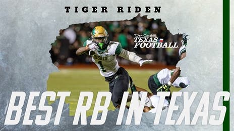 Eye on the Tiger: DeSoto's Riden the State's Top Running Back