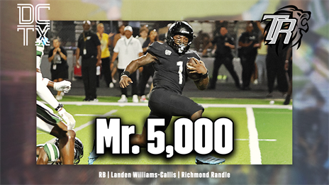 Most-Offered Prospect In Texas Eclipses 5,000 Career Rushing Yards
