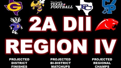 Stepp's 2023 Class 2A Division II Region IV Outlook: Projecting district finishes, bi-district matchups and regional champs!