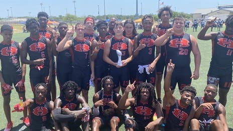 Super-sophomore QB Jones powers Hitchcock to Division II State 7-on-7 crown