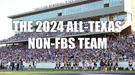 REVEALED: The 2024 All-Texas Non-FBS Team