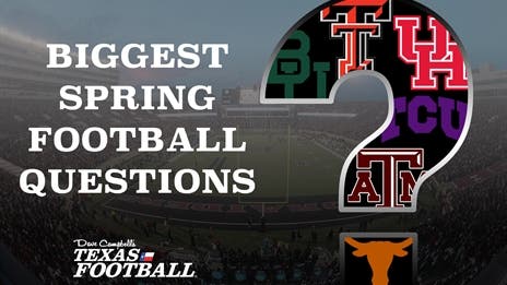 Biggest Spring Football Question for Each Power Five Texas Team