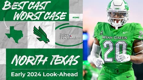 Best Case, Worst Case for 2024: North Texas Mean Green
