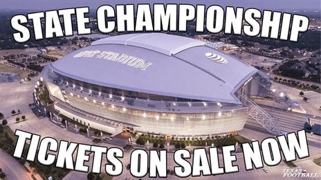JUST IN: Tickets on Sale for UIL Football State Championships