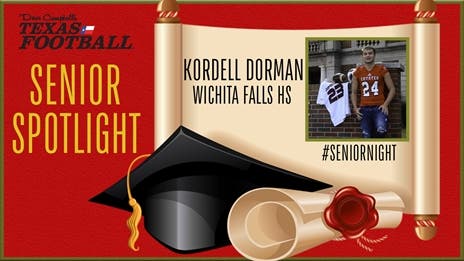 Senior Night: Wichita Falls football and soccer player Kordell Dorman!