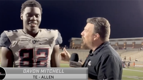 Recruit Interview: Allen TE Davon Mitchell