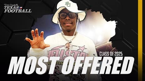 UPDATED: The Five Most Offered 2025 Prospects in Texas