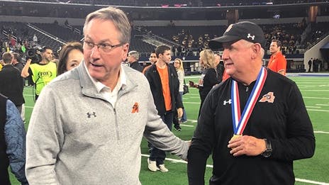 The original Aledo architect continues to watch the program thrive from the sidelines
