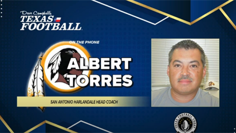 DCTF Interview: San Antonio Harlandale HC Albert Torres