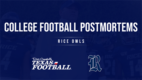 2020 College Football Postmortems: Rice Owls