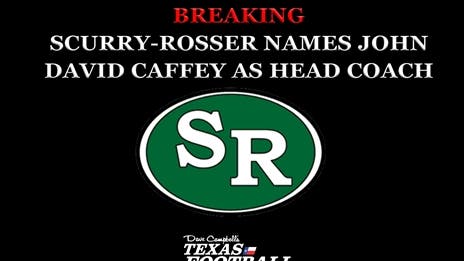 Scurry-Rosser Names John David Caffey as Head Coach