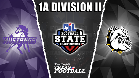 1A Division II UIL Football State Championship Preview: Benjamin (13-0) vs. Loraine (13-1)
