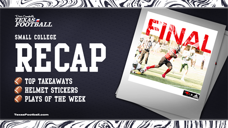 DCTF Small College Review: Trinity, UMHB secure playoff spot; UIW, Angelo State score big wins