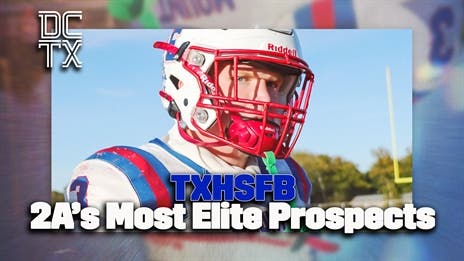 Who are the Top-Ranked 2A Prospects in Texas High School Football?