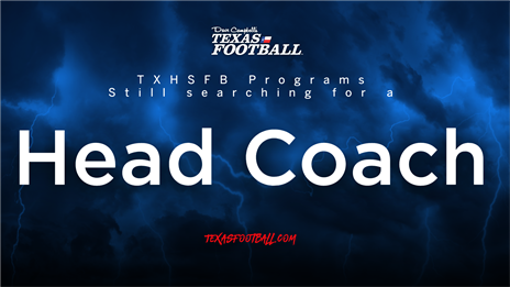 UPDATED: These TXHSFB teams still don't have a head football coach