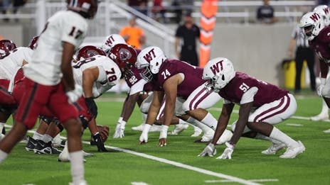 West Texas A&M coaching staff rounding into shape
