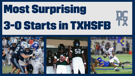 Heating Up: Most Surprising 3-0 Starts in TXHSFB
