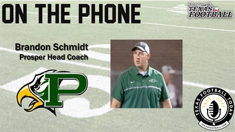 TexasFootball.com Interview: Prosper Eagles head coach Brandon Schmidt