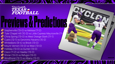Small School MEGA Preview: Regional Finals