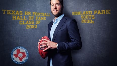 TXHSFB Hall of Fame: LA Rams QB Matthew Stafford