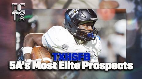 Who are the Top-Ranked 5A Prospects in Texas High School Football?