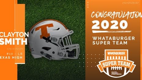 Whataburger Super Team: Texas High LB Clayton Smith