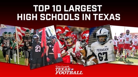 Top 10 Largest High Schools in Texas for 2025