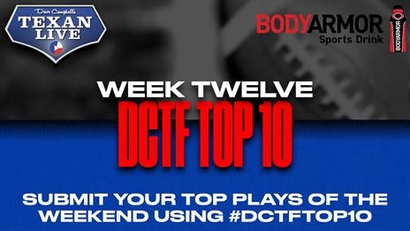 Top 10 TXHSFB Plays of the Week presented by BODYARMOR: Bi-District
