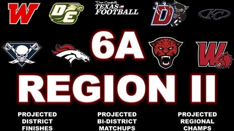 Stepp's 2023 Class 6A Region II Outlook: Projecting district finishes, bi-district matchups and regional champs!