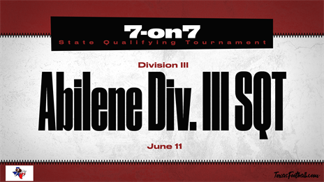 Abilene Div. III SQT Pools and Info