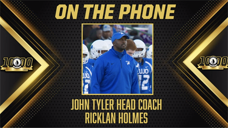 TFT1000: John Tyler head coach Ricklan Holmes