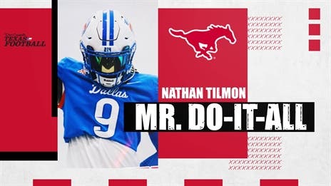 Home is where the heart is for SMU commit Nathan Tilmon