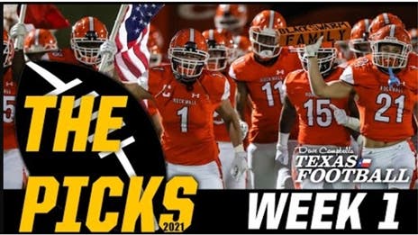 Texas High School Football Predictions: Week 1, 2021