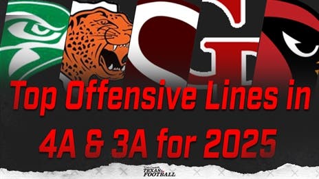 Top Offensive Lines in Class 4A & 3A for 2025