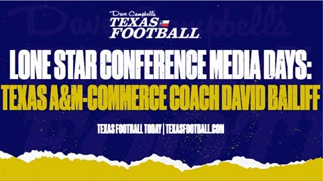 LSC Media Days: Texas A&M-Commerce coach David Bailiff