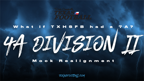 What if TXHSFB had 7A? Here's what 4A Division II might look like