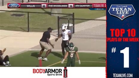 WATCH: Top 10 TXHSFB Plays of the Week presented by BODYARMOR - Week 10